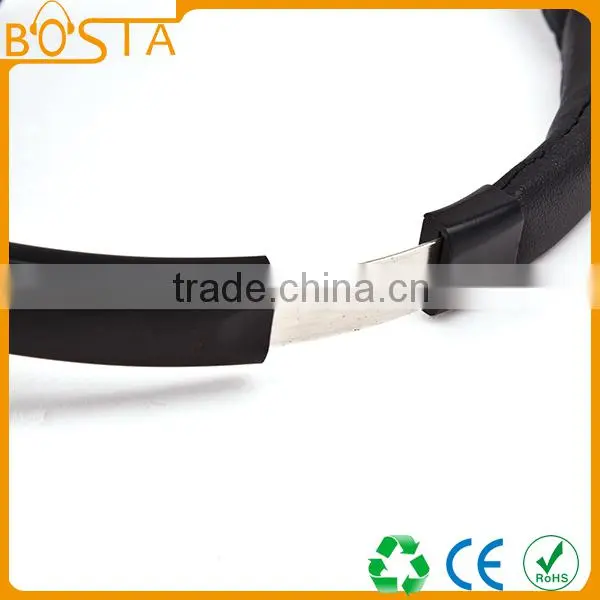 Folding fashion stereo factory cheap bulk sale China blue marble headphone