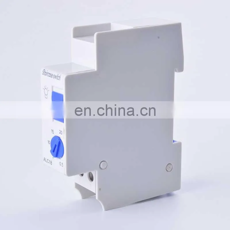ALC18 Din rail Staircase Lighting Timer Switch timer relay 220VAC 16A used for corridor lighting Mechanical Din Rail timer