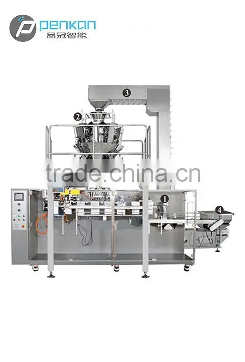 PenKan weighing and packaging systems for weighing and packing granule, slice or irregular products