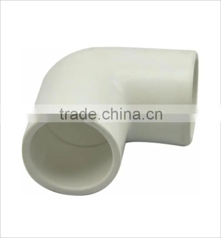 Ningbo Sonda 90 degree PVC elbow bathtub pipe fitting PVC elbow joint