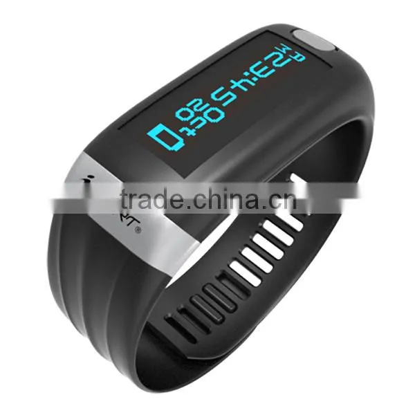 OLED display bracelet bluetooth 4.0 activity tracker