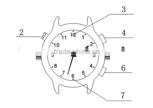2013 NEW DESIGN 1280*720 watch video mini hidden watch camera