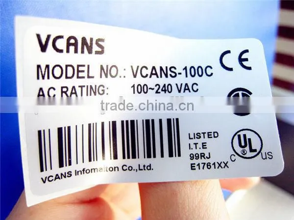 Porfessional Brittle or destructible label stickers printing in CIna