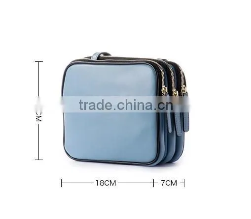 Wholesale Guangzhou Custom Logo High Capicity Genuine Nappa Leather Small Hand Bag Shoulder Bags for Lady