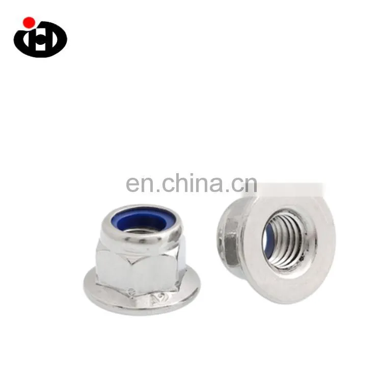 Hot Sale JINGHONG Stainless Steel Flange M10 Lock Nut