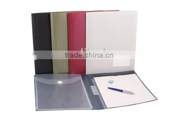 a4 size presentation folder with notepad