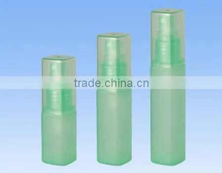 15.18.20ml Simple design women shaped hot plastic perfume bottle