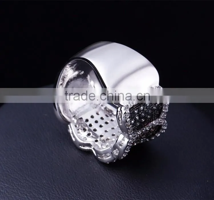 Good Price Item Jewelry Fashion Zircon Colorful Party Ladies Unique Brass Ring