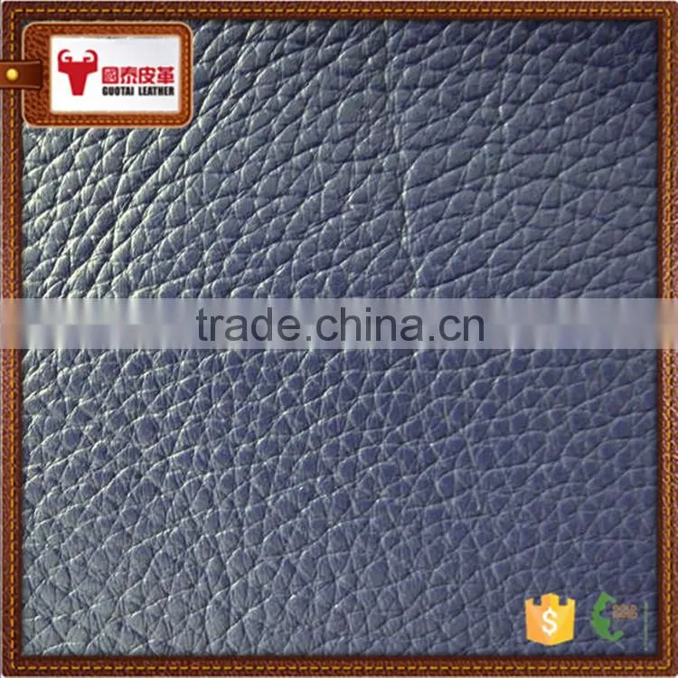 genuine pu coated cow leather barton print leather match full grain leather