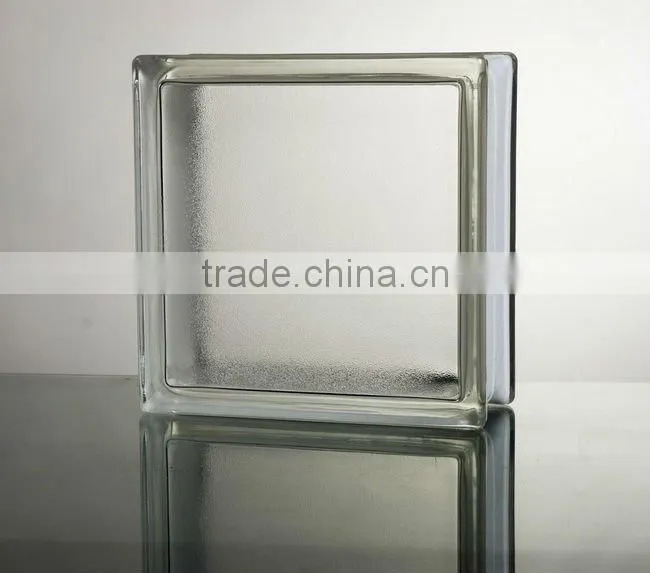 decorative clear glass wall brick