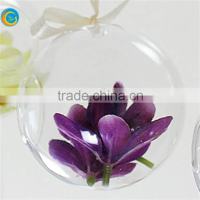 clear hanging glass candle holder for home decor coffee office