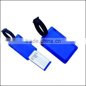 Popular Plastic Luggage Tag for Travelling, Custom Luggage Tag