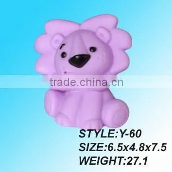 cartoon animal toys bath toys water squirt toys 6 style