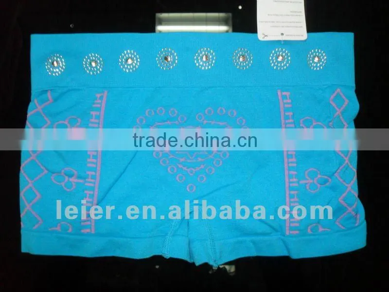 children's cute seamless underwear boxer bra boyshort