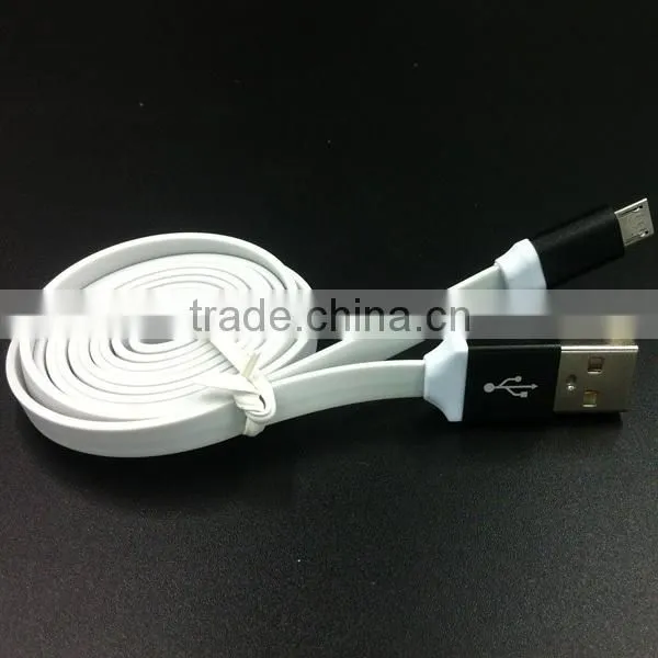 Colorful Metal USB Charger Cable Micro USB Data Cable