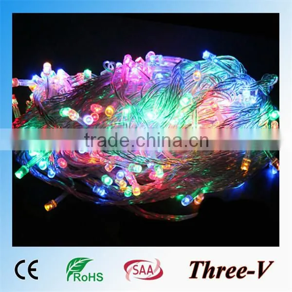 10Mx100 Copper wire 220/110V Multicolor LED wire string