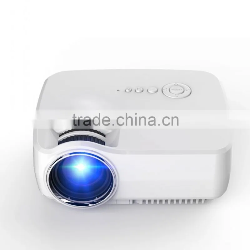 Newest Launch 1200 Lumens 1080P Full HD Mini Portable GP70 LED Home Theater Projectors