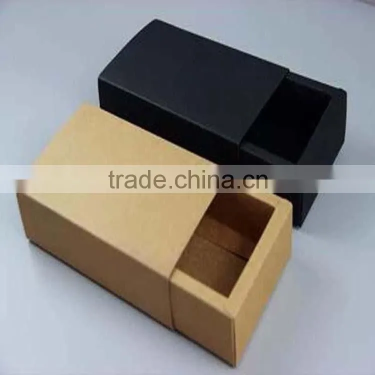 Recycled Foldable Single Wall Cardboard Kraft Paper Packaging Box