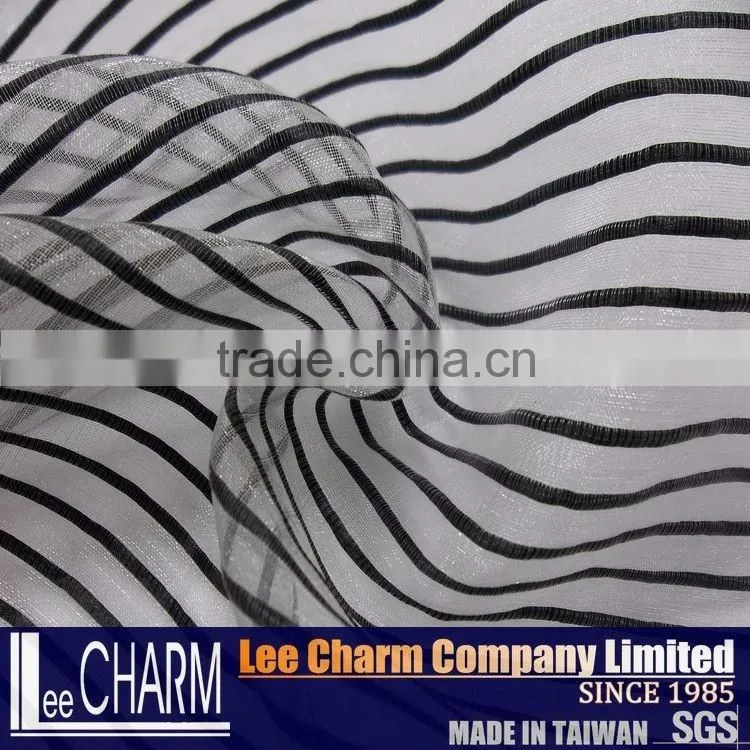 Black Polyester Turkish Turkey Curtain Fabric