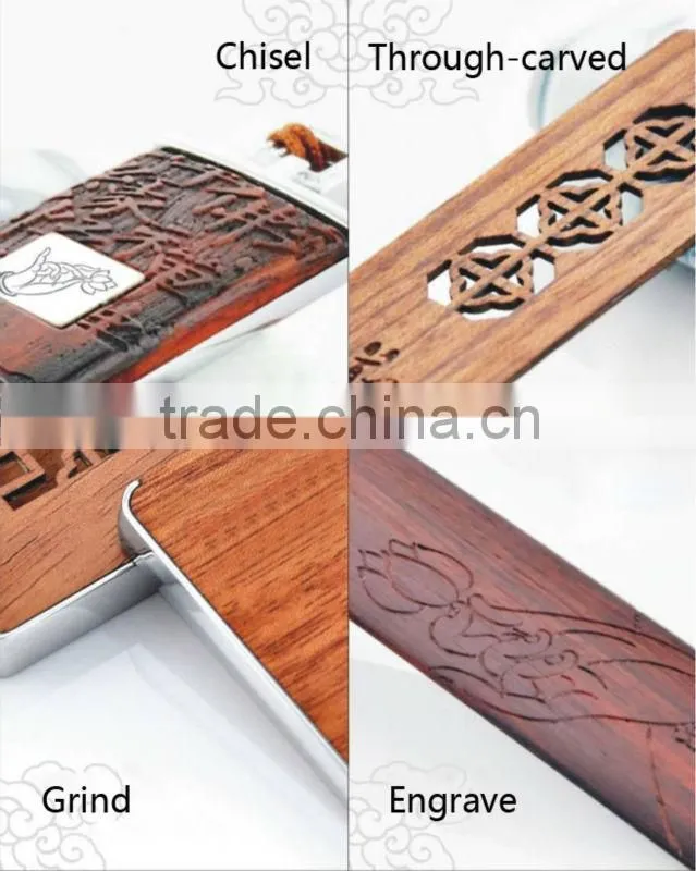 Art and Craft 2015 Gift Laser Engraving Metal Wooden Bookmark