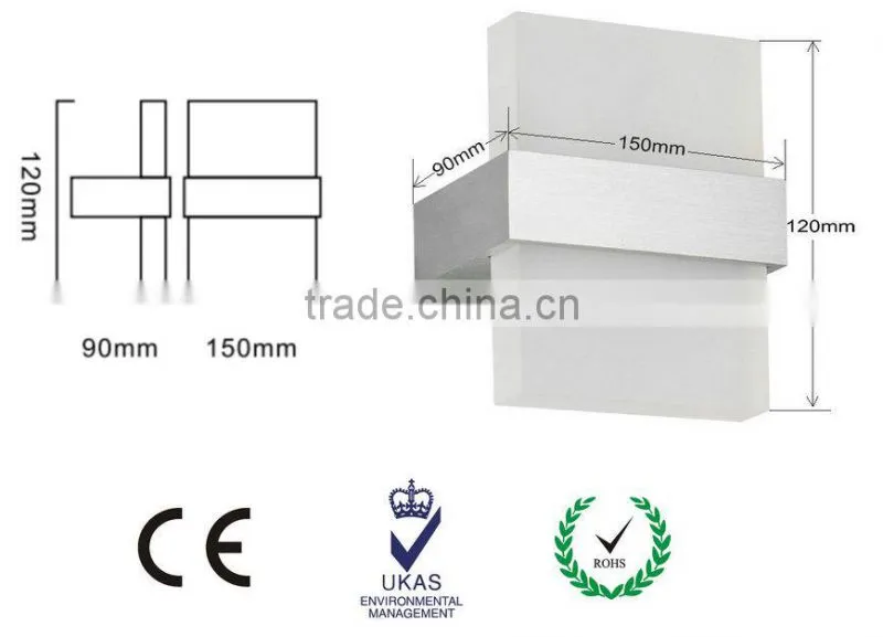 Plastic square led spot ceiling light with low price