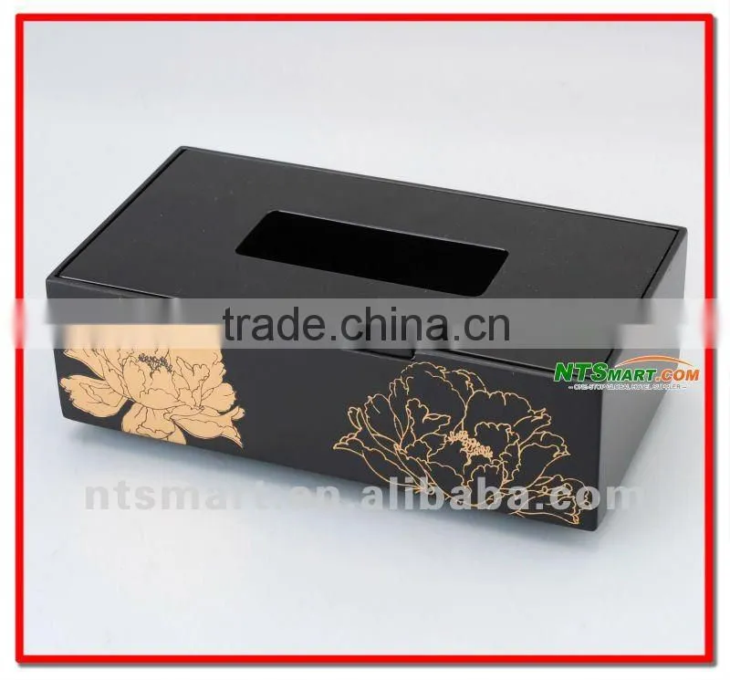 pu leather napkin paper box for hotel