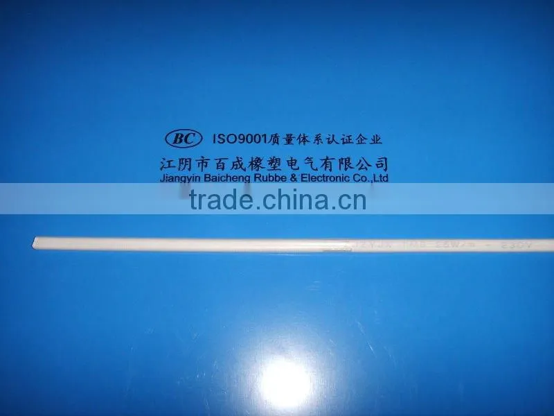 soil heating cable with metal braiding ce