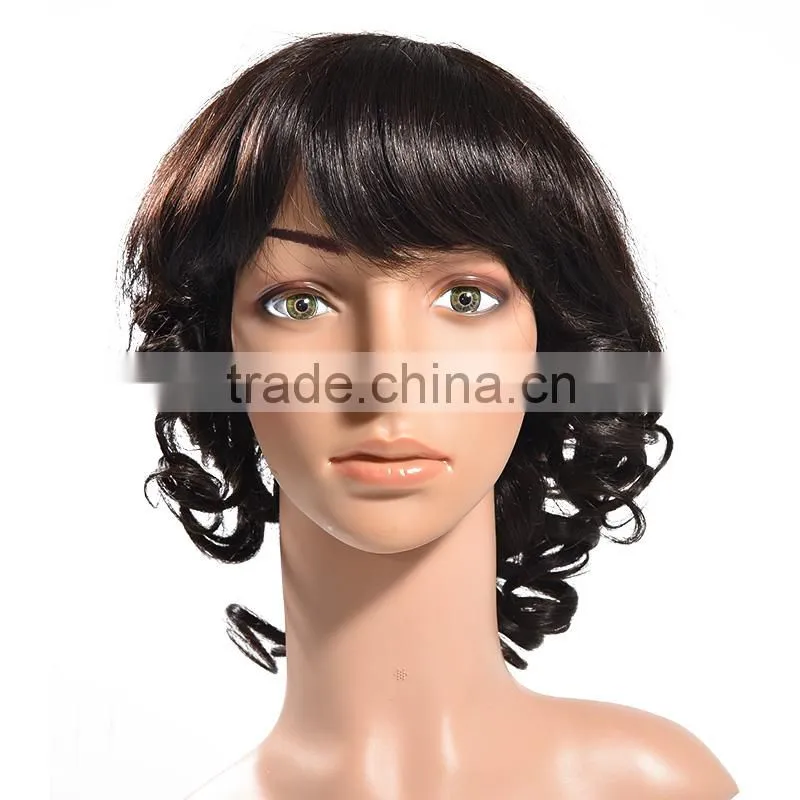 Multidirectional two tone color Human hair wigs for black women