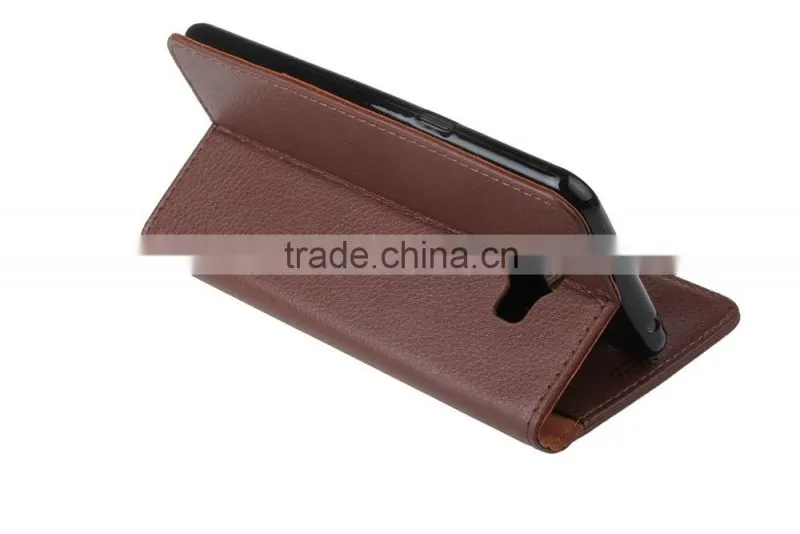 Luxury MMT PU Leather Case with Card Slot for Samsung C5 Litchi Grain Anti Shock Holder Frame Flip Wallet Case for Samsung C5