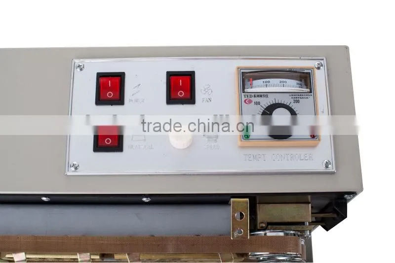 Automatic horizontal continuous band sealing machine for aluminum foil sealing