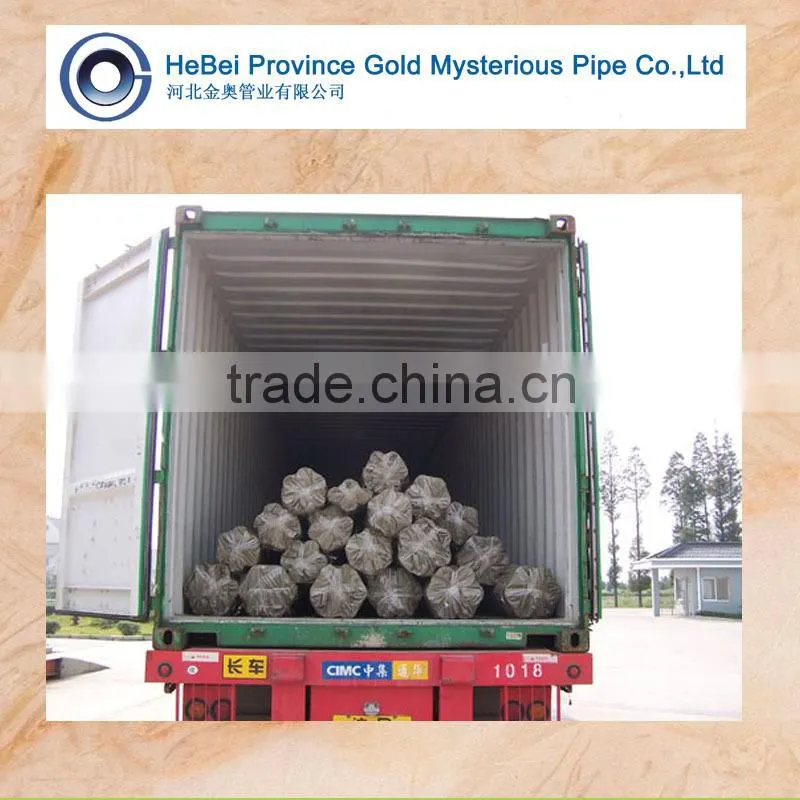 Building materials DIN1629 seamless steel pipe / precision seamless steel pipe