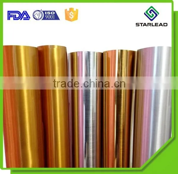 Colored metallized film / Metal Color Heat Transfer Film / Colorful metallic film roll