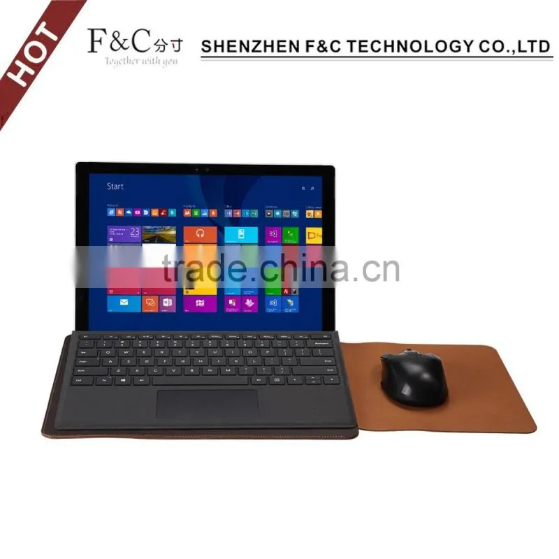 Universal leather pu case for 10" 12" tablet sleeve black cover pouch