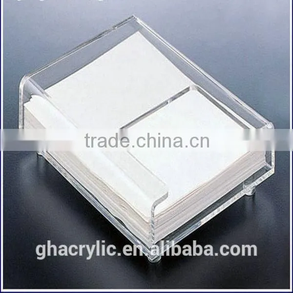 GH-RZ607 High rigidity durable and elegant acrylic rack for office ,acrylic pen box
