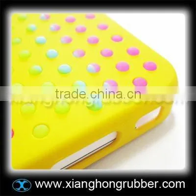 customed mobile phone silicone case for hello kitty