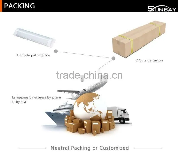 36W 120cm LED Vapor light Linear Fixture
