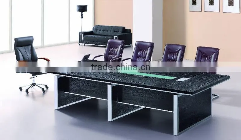 2015 commercial classical office customised meeting table for 10 people mdf wood desk origin item TC75