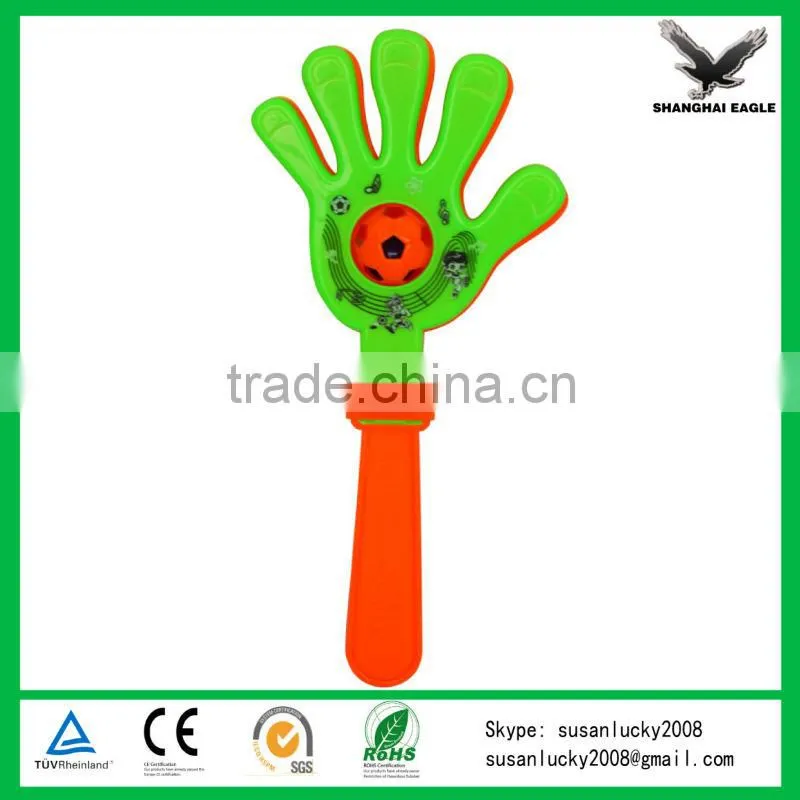 Logo Printed Plastic Cheering Hand Clapper (directly from factory)