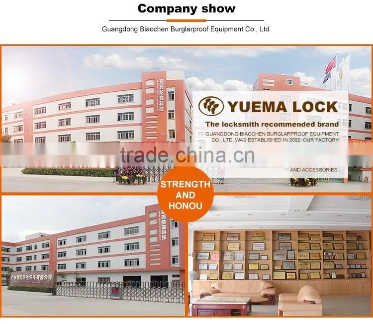 stainless steel door lock strike Size 170 x 45 mm door lock