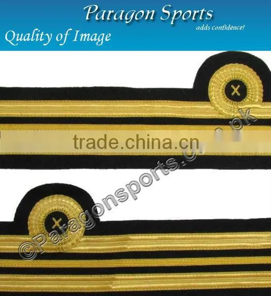 Pilot Epaulettes Aircraft Engineers Epaulettes Gold Maroon Bars