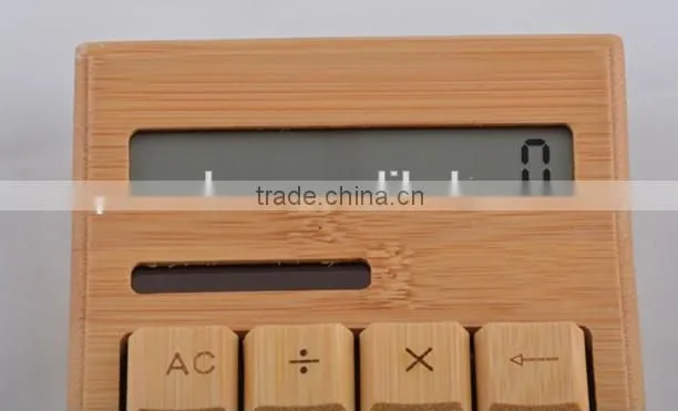 Natural Eco-friendly Bamboo Citizen Calculator