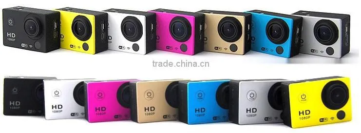 2016 new mode waterproof full HD wrist remote control wifi sport camera 1080P