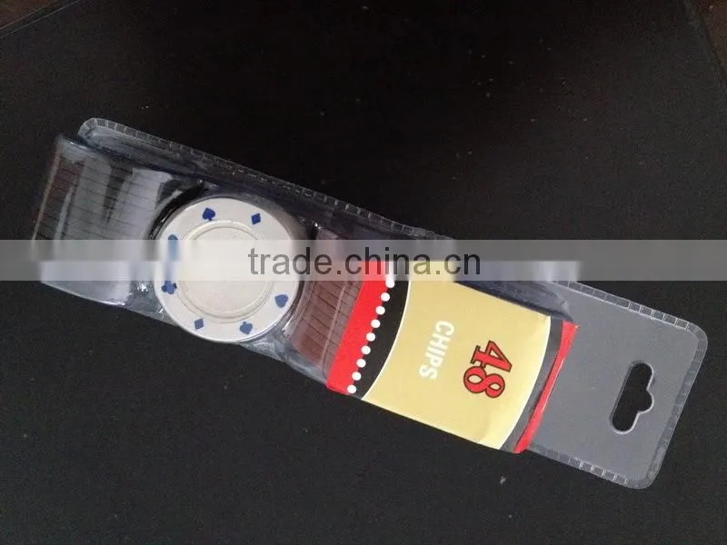 PP material pocker Chip super market package