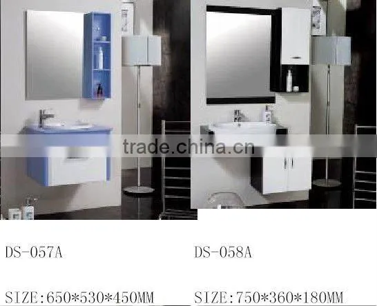 pvc bathroom vanity/commercial pvc bathroom vanities/slim pvc bathroom vanity