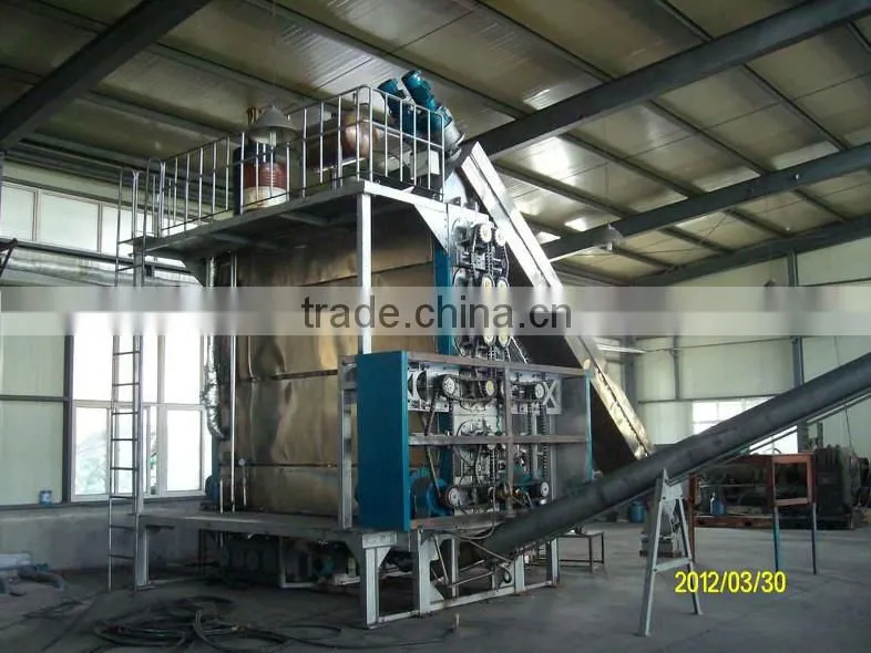 15 Ton per day continuous rubber powder de-vulcanizing machine Desulphurizing machine