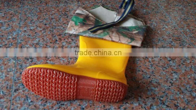 PVC fishing pants wader boots