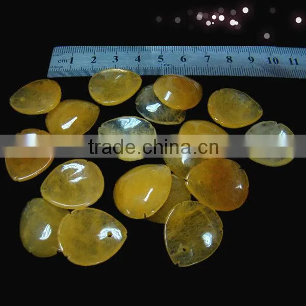 Semi Precious Stone Petal Flower Accessory