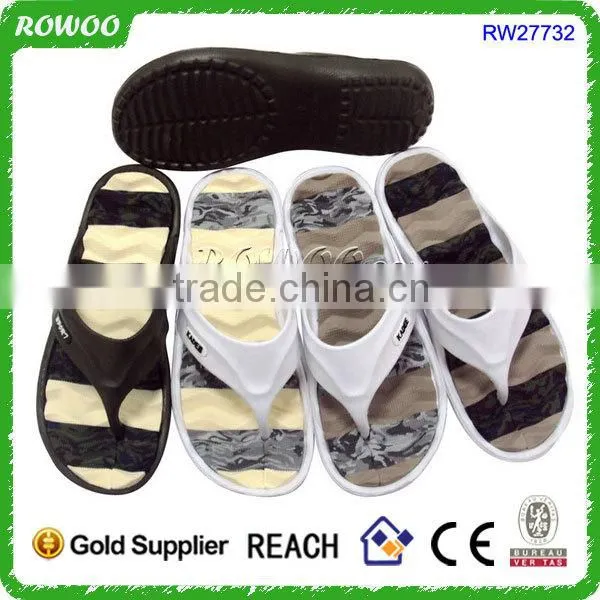 plastic wholesale cheap eva flip flop custom in china