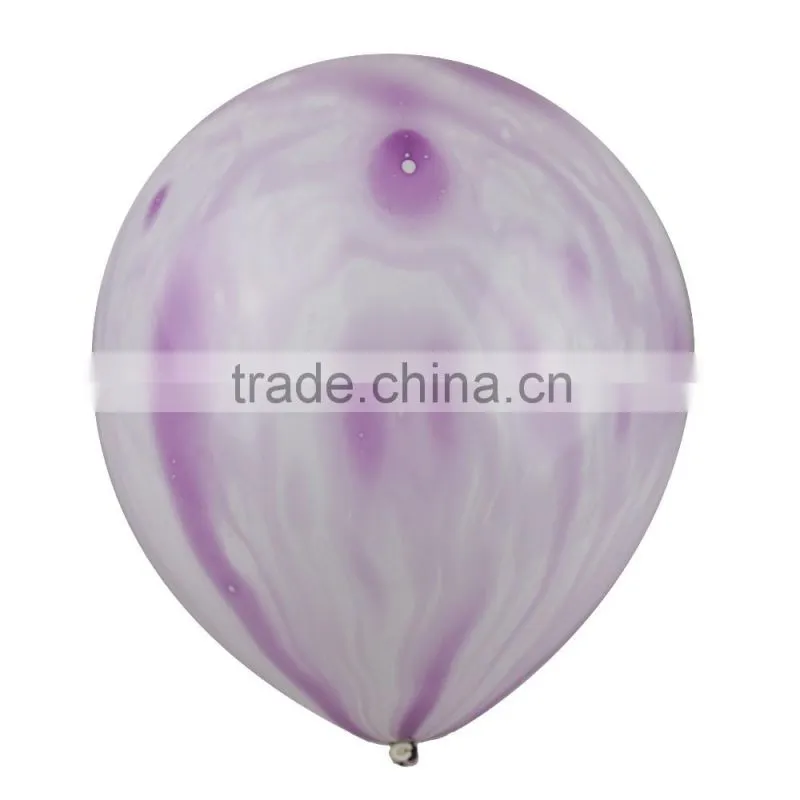 Fire pattern latex balloon purple cloudy balloon gift for children