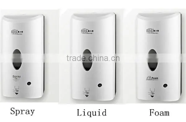2015 new product automatic soap dispenser , hand soap dispenser ,foam soap dispenser